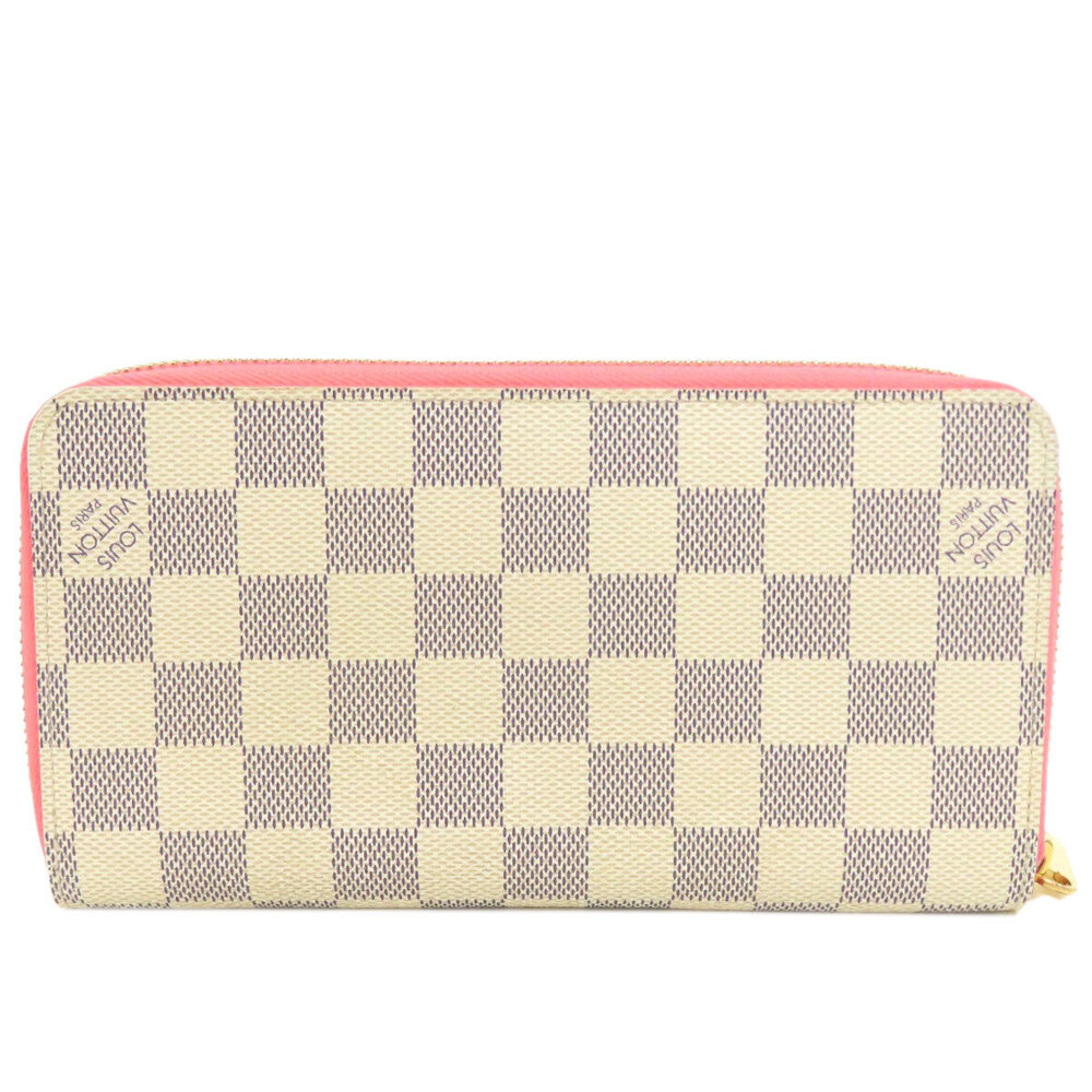 Louis Vuitton Wallet Canvas Long coin Zippy Damier Brown